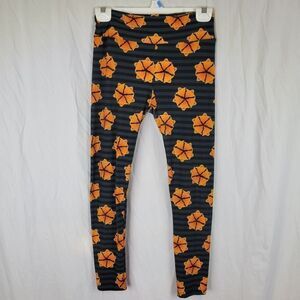 LuLaRoe‎ Orange Ghost Halloween Leggings